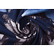 Jersey Tessuto Acquerello Fiori Blu Jersey Tessuto Acquerello Fiori Blu