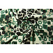 Jersey Tissu Blokken Vert Jersey Tissu Blokken Vert