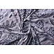 Jersey Tela Leopardo Wings Gris