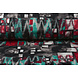 Jersey Tessuto Squares Multicolore Jersey Tessuto Squares Multicolore