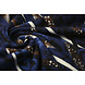 Jersey Tissu Léopard Rayures Bleu Jersey Tissu Léopard Rayures Bleu