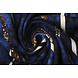 Jersey Tissu Léopard Rayures Bleu Jersey Tissu Léopard Rayures Bleu