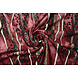 Jersey Tela Leopardo Rayas Rojo Jersey Tela Leopardo Rayas Rojo