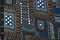 Jersey Tessuto Ornament Ahlat Blu Jersey Tessuto Ornament Ahlat Blu