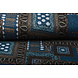 Jersey Tela Ornamento Ahlat Azul