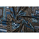 Jersey Tessuto Ornament Ahlat Blu Jersey Tessuto Ornament Ahlat Blu