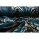 Jersey Tissu Feuilles Bleu Jersey Tissu Feuilles Bleu