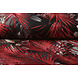 Jersey Tissu Feuilles Rouge Jersey Tissu Feuilles Rouge