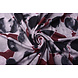 Jersey Tessuto Painted Pois Rosso Jersey Tessuto Painted Pois Rosso