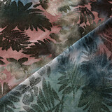 Oeko-Tex®  Tricot Viscose Tie Dye Palmbladeren Oeko-Tex®  Tricot Viscose Tie Dye Palmbladeren