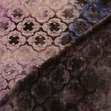 Oeko-Tex®  Tricot Viscose Tie Dye Oriental Cirkel Paars Oeko-Tex®  Tricot Viscose Tie Dye Oriental Cirkel Paars