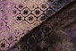 Maglia Viscosa Tie-Dye Oriental Cirkel Viola Maglia Viscosa Tie-Dye Oriental Cirkel Viola