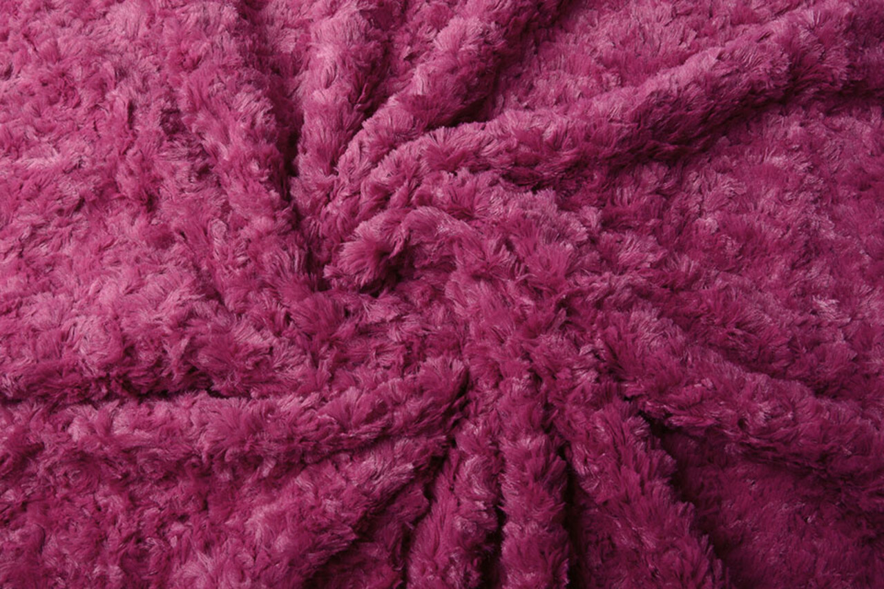 À Poils Longs Fourrure Astranimo Fuchsia