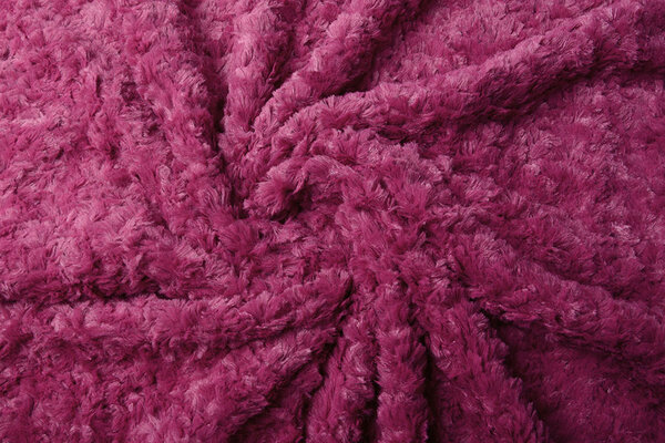 À Poils Longs Fourrure Astranimo Fuchsia