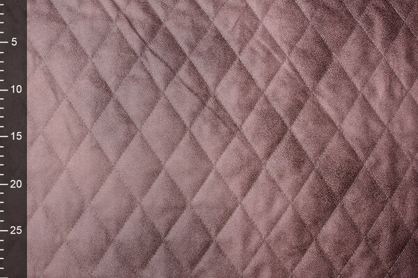 Gesteppter Alcantara Suedine Altrosa Gesteppter Alcantara Suedine Altrosa