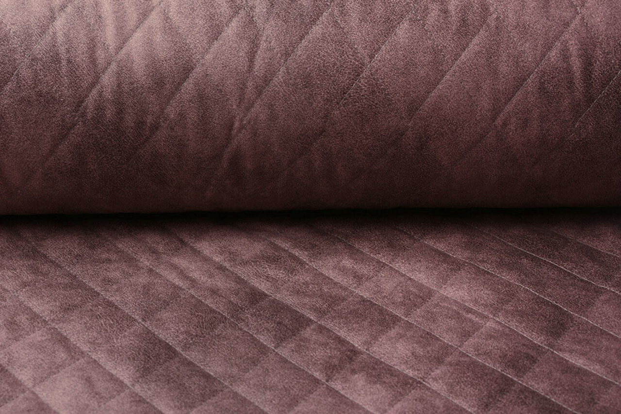 Acolchada Alcantara Ante Rosa Antiguo