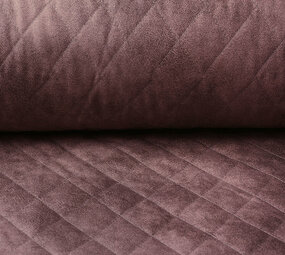 Gesteppter Alcantara Suedine Altrosa Gesteppter Alcantara Suedine Altrosa