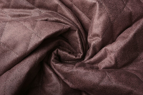 Gewatteerde Alcantara Suede Oud Roze