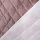 Gewatteerde Alcantara Suede Oud Roze