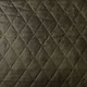 Quilted Alcantara Suede Army Green