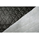 Matelassé Alcantara Daim Noir