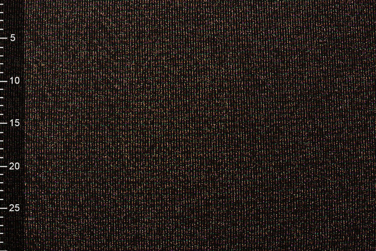 Jersey Lurex Paillettes Multicolore Or