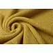 Tricoté Laine Lurex Ocre Jaune Tricoté Laine Lurex Ocre Jaune