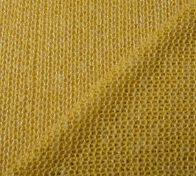 A Maglia di Lana Lurex Giallo Ocra A Maglia di Lana Lurex Giallo Ocra