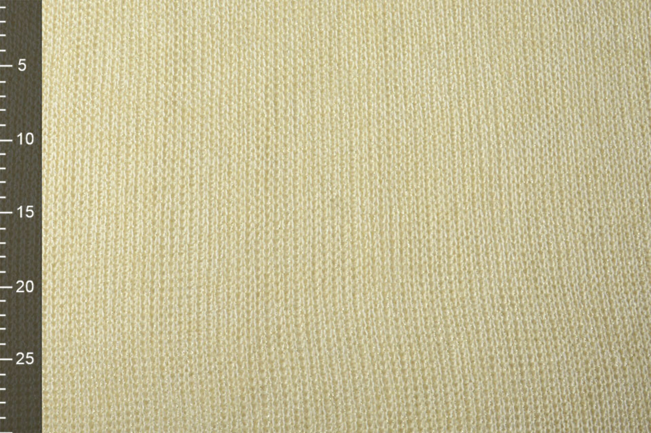 Knitted Wool Lurex Creme Knitted Wool Lurex Creme
