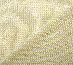 Gebreide Wollen Lurex Creme Gebreide Wollen Lurex Creme