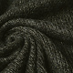 Knitted Wool Lurex Dark Army Green