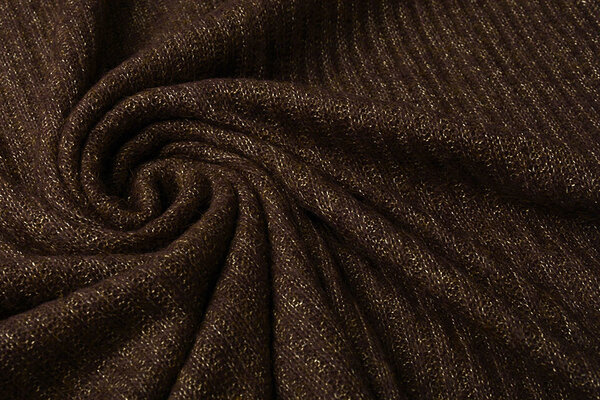 Gestrickter Stoff Luciano Aubergine Gestrickter Stoff Luciano Aubergine