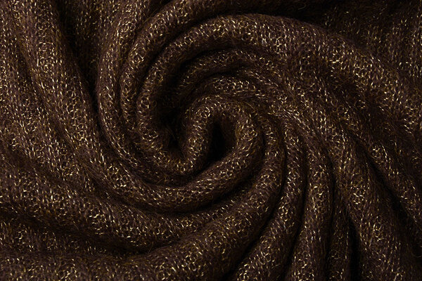 Gestrickter Stoff Luciano Aubergine Gestrickter Stoff Luciano Aubergine