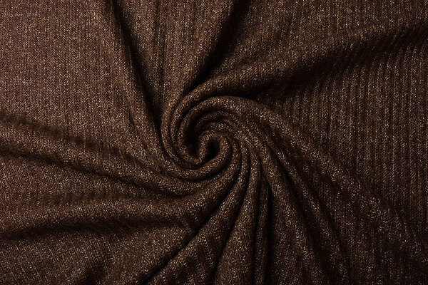 Gestrickter Stoff Luciano Aubergine Gestrickter Stoff Luciano Aubergine