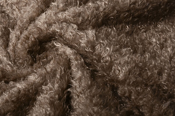 Wavy Curly Teddy Taupe Wavy Curly Teddy Taupe