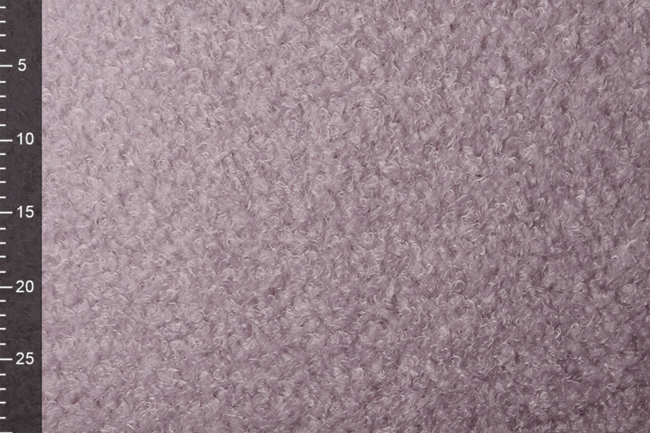 Wavy Curly Teddy Tissu Ancien Lilas Wavy Curly Teddy Tissu Ancien Lilas