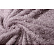 Wavy Curly Teddy Tela Lila Antiguo