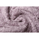 Wavy Curly Teddy Tela Lila Antiguo