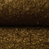 Wavy Curly Teddystoff Mokka Braun