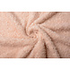 Wavy Curly Teddy Tela Melocotón