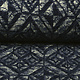 Knitted Fabric Calypso Navy Blue