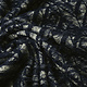 Knitted Fabric Calypso Navy Blue