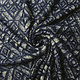 Knitted Fabric Calypso Navy Blue