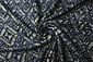 Gebreide Stof Calypso Marine Blauw Gebreide Stof Calypso Marine Blauw