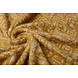 Tricoté Tissu Calypso Ocre Jaune