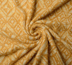 Knitted Fabric Calypso Ocher Yellow