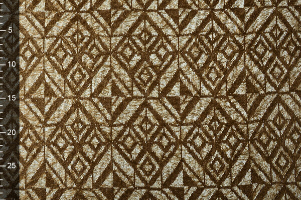 Knitted Fabric Calypso Dark Brown