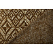 Tricoté Tissu Calypso Marron Foncé