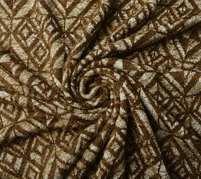 Knitted Fabric Calypso Dark Brown