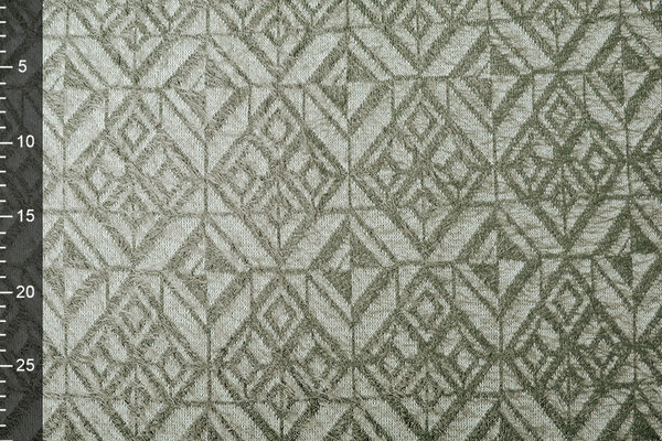 Knitted Fabric Calypso Old Green